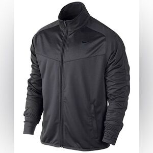 Nike Men's Black Windbreaker Jacket